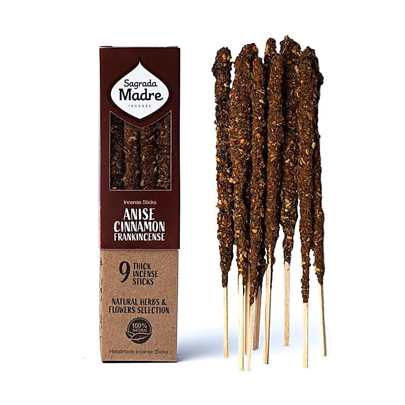 Sagrada Madre wierook Anijs, Kaneel & Olibanum (±44g)