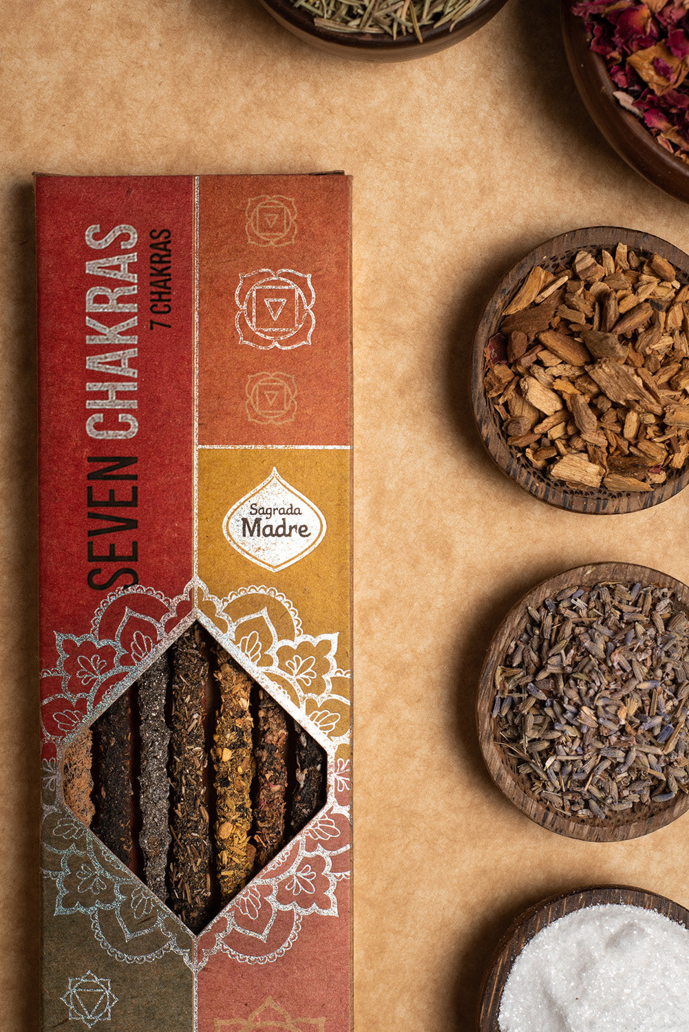 Sagrada Madre wierook 7 Chakras (±20g)