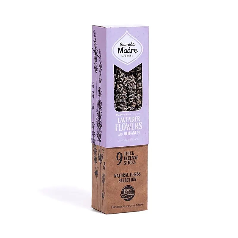 Sagrada Madre incense kruidenwierook Lavendel Olibanum (38g)