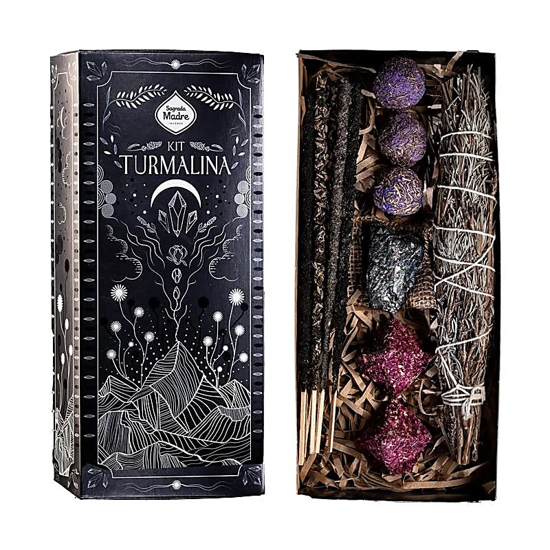 Sagrada Madre cadeaupakket wierook Toermalijn (242g)