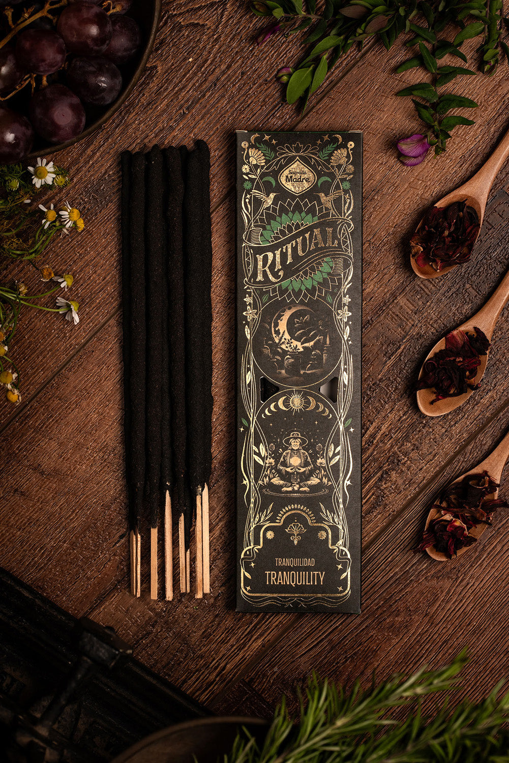 Sagrada Madre wierook Ritual Kalmte (40g)