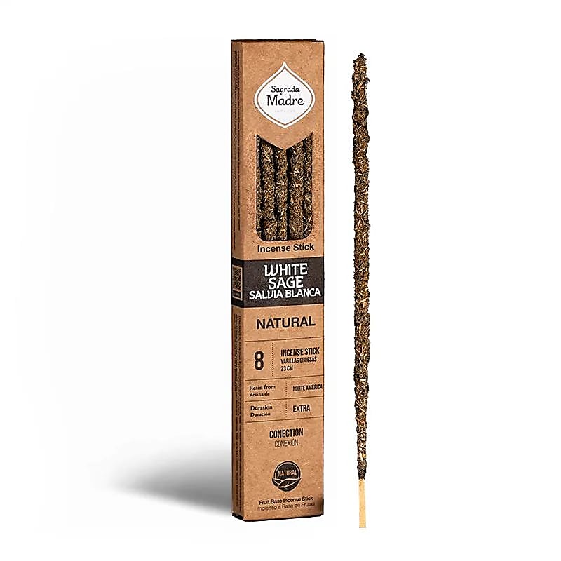 Witte salie wierook Sagrada Madre natuurlijk (±30g)