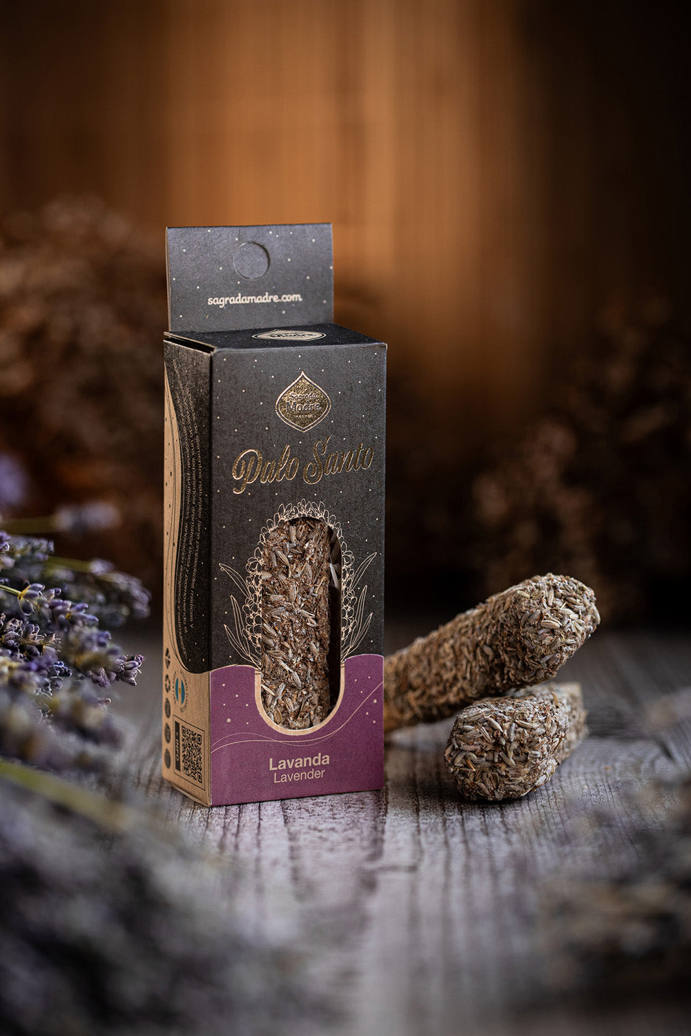 Palo Santo met Lavendel, Sagrada Madre stokje (20g)