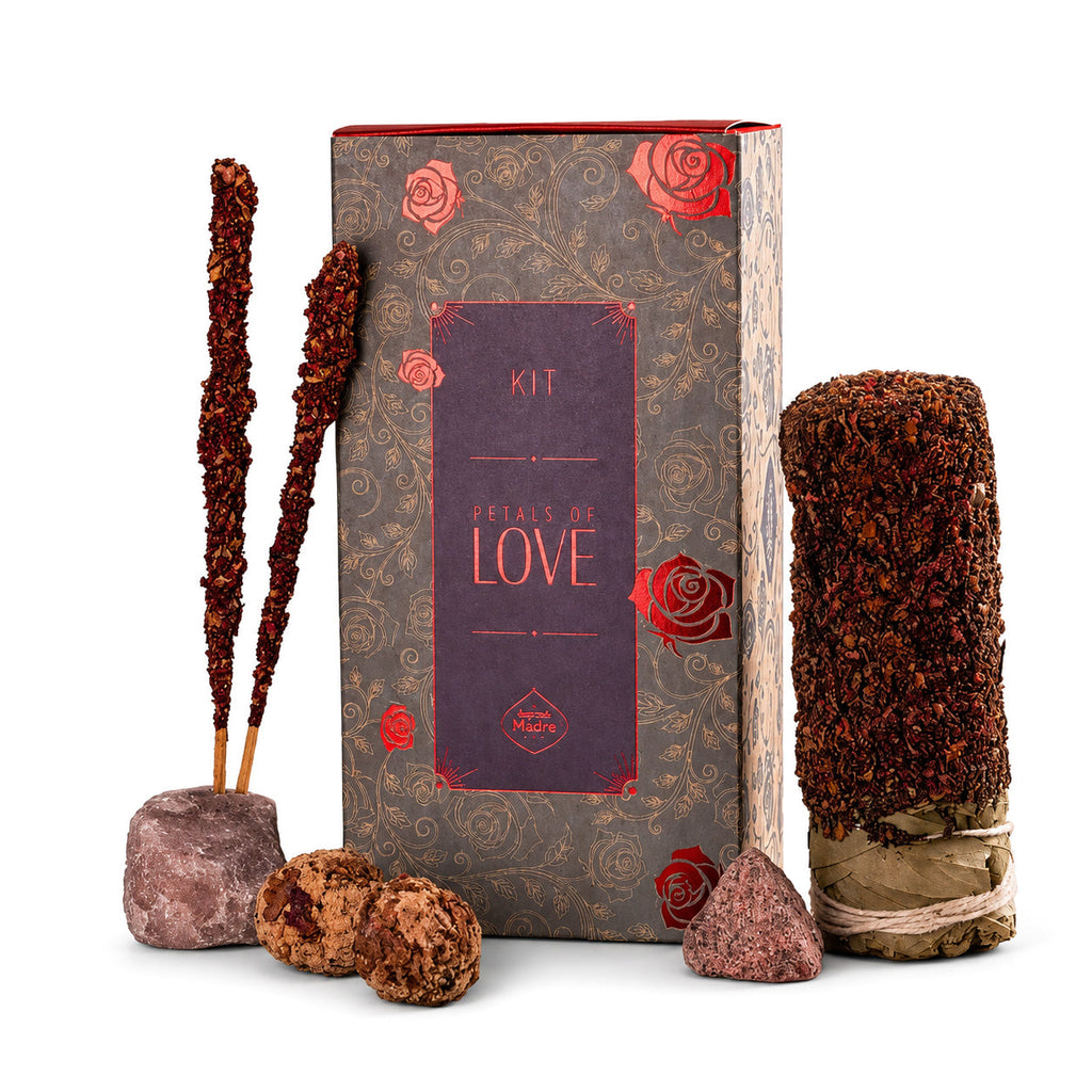 Sagrada Madre wierook geschenkset Petals of Love (20x10x8cm)