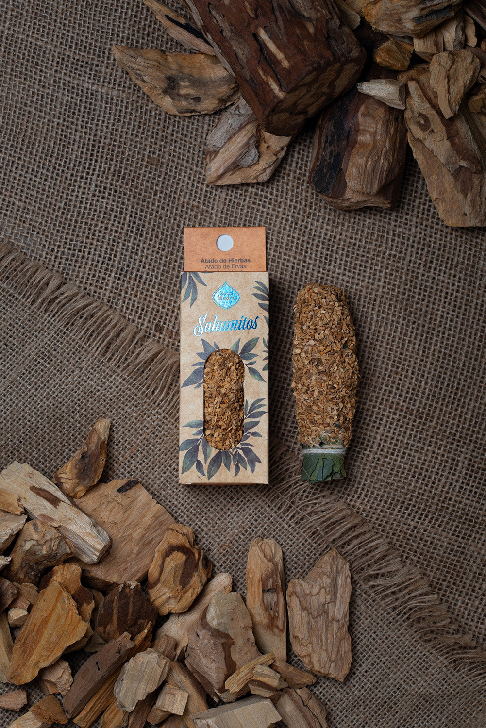 palo santo smudge stick Sagrada Madre Sahumitos (4x4x12cm)