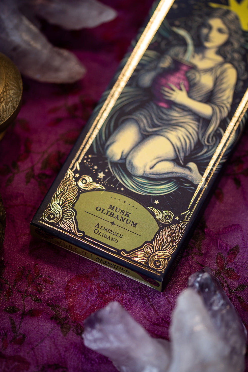 Sagrada Madre incense, Natuurlijke wierook Tarot Musk (±24g)