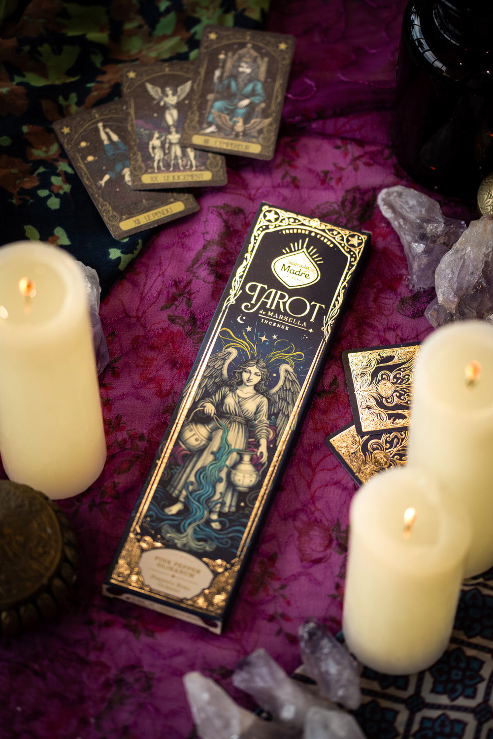 natuurlijke wierook Sagrada Madre Tarot Pink Pepper (±24g)