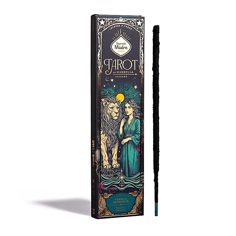 Sagrada Madre wierook, Tarot de Marsella Vanilla Frankincense (±24g)