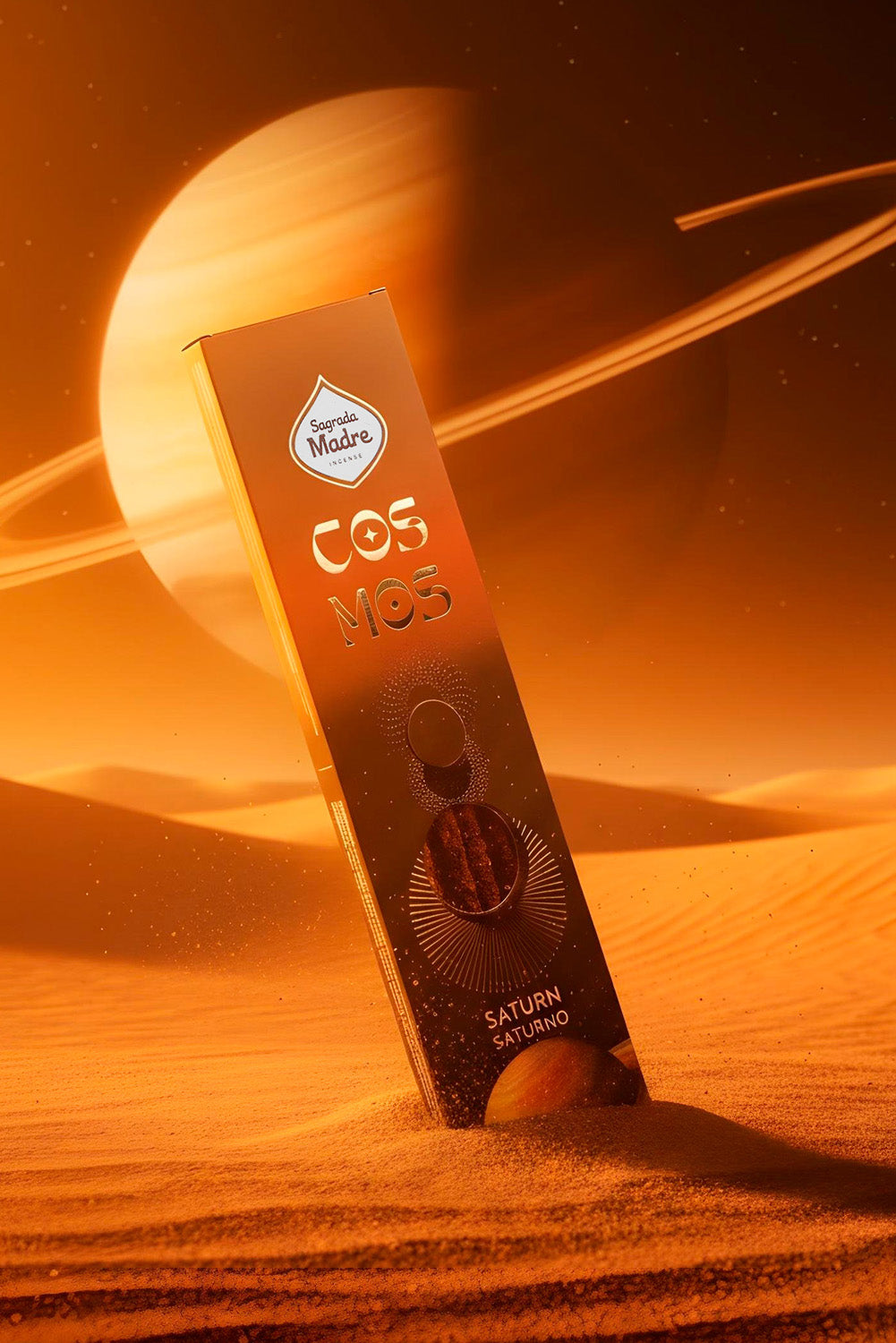 Sagrada Madre Incense Cosmos Saturn (±24g)