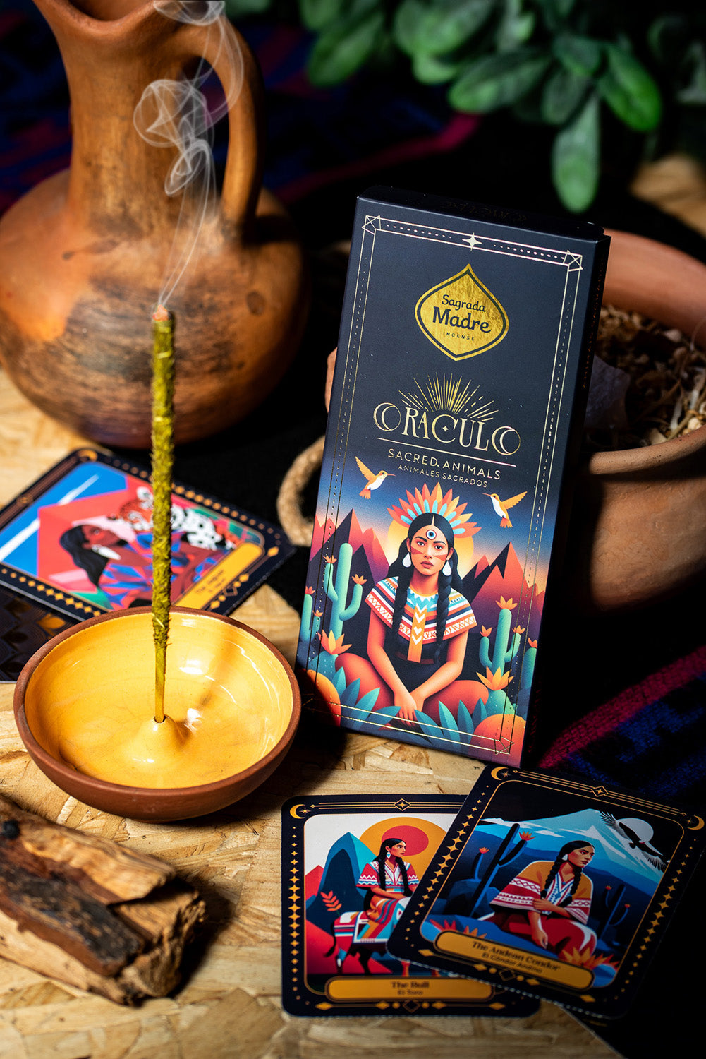 Sagrada Madre Incense: Oracle of Sacred Animals (±24g)