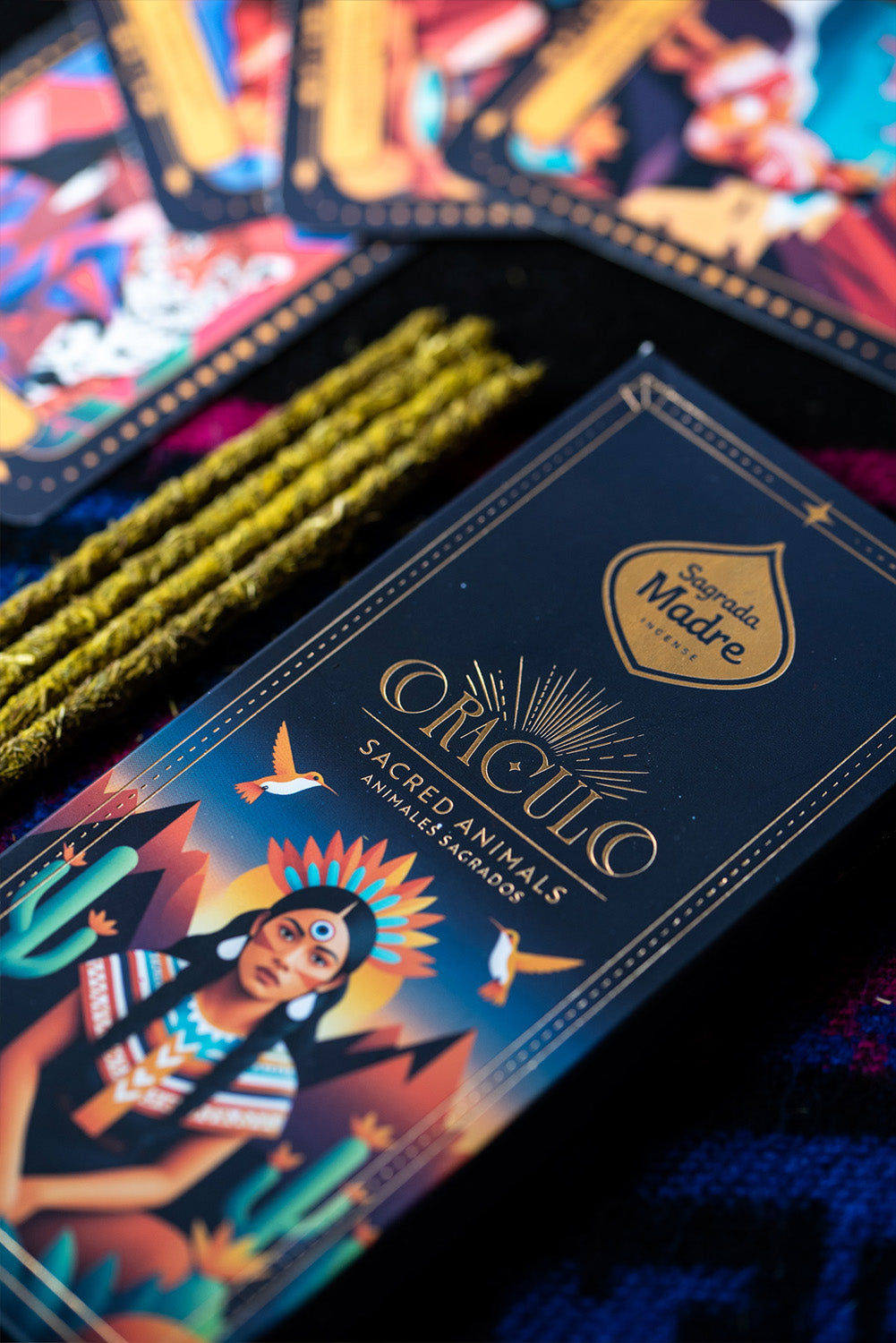 Sagrada Madre Incense: Oracle of Sacred Animals (±24g)