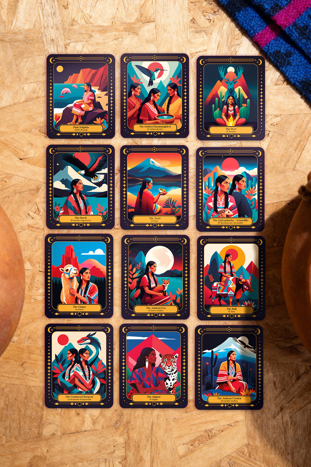 Sagrada Madre Incense: Oracle of Sacred Animals (±24g)