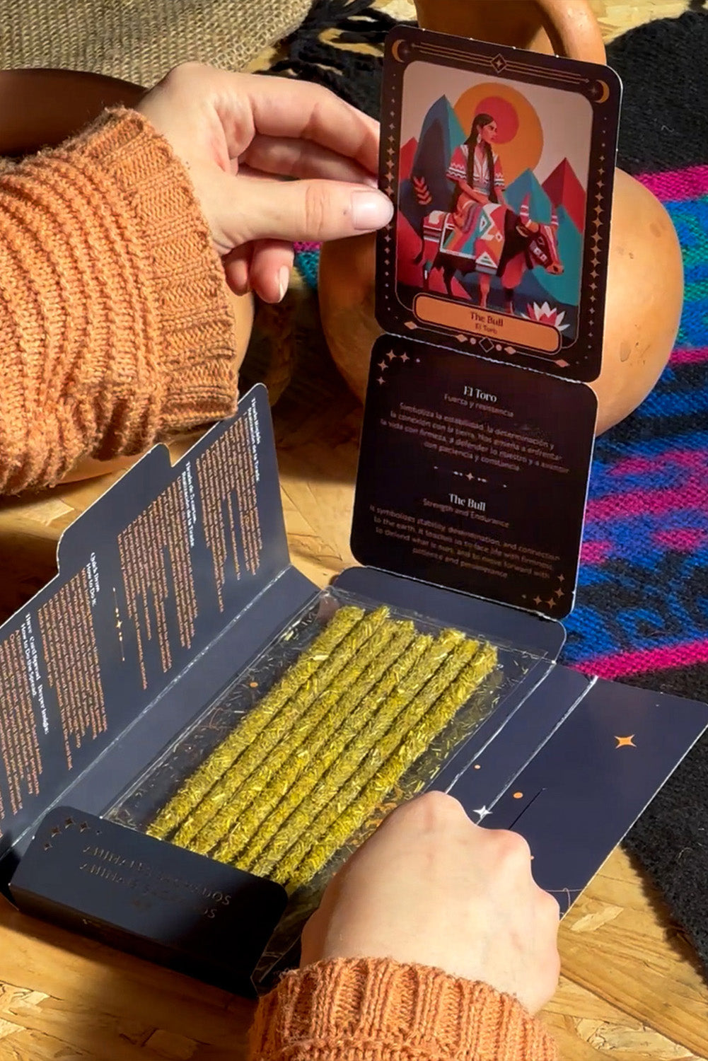 Sagrada Madre Incense: Oracle of Sacred Animals (±24g)