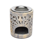 Zeepsteen wierookbrander en olieverdamper (11x9 cm)