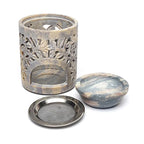 Zeepsteen wierookbrander en olieverdamper (11x9 cm)