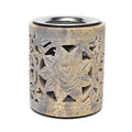 Zeepsteen wierookbrander en olieverdamper (11x9 cm)