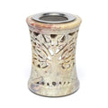 Wierookbrander olieverdamper Levensboom zeepsteen (10.5 cm)