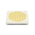 Wierookbrander Zandsteen Bloem Des Levens (10x10 cm)