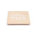 Wierookbrander lotus roze zandsteen (10x10 cm)