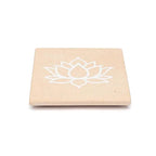 Wierookbrander lotus roze zandsteen (10x10 cm)