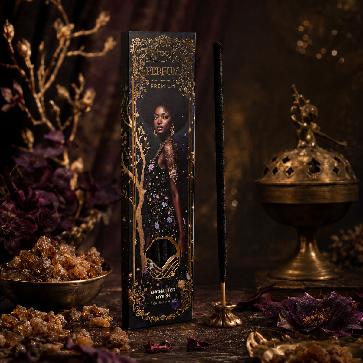 Enchanted myrrh incense Sagrada Madre premium wierook (±24g)