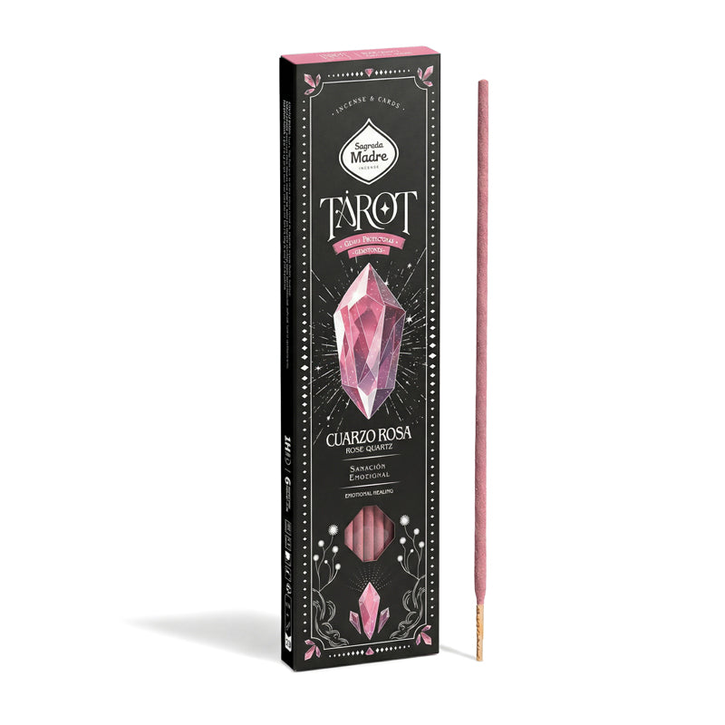 Sagrada Madre wierook Tarot Gems Rozenkwarts (25x6.5x1cm)