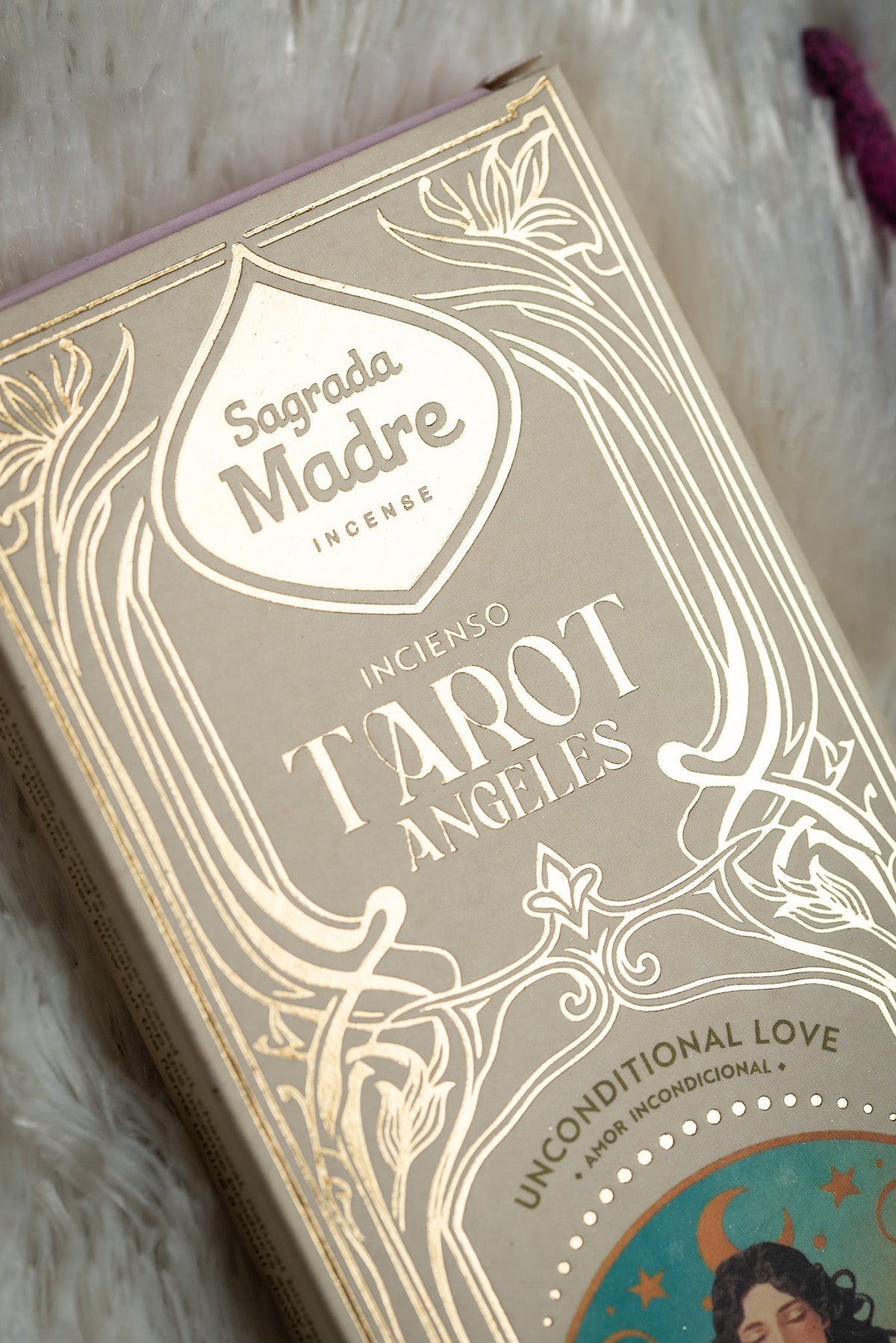 Sagrada Madre Incense Tarot Angels Unconditional Love (25 x 6.5 x 1 cm)