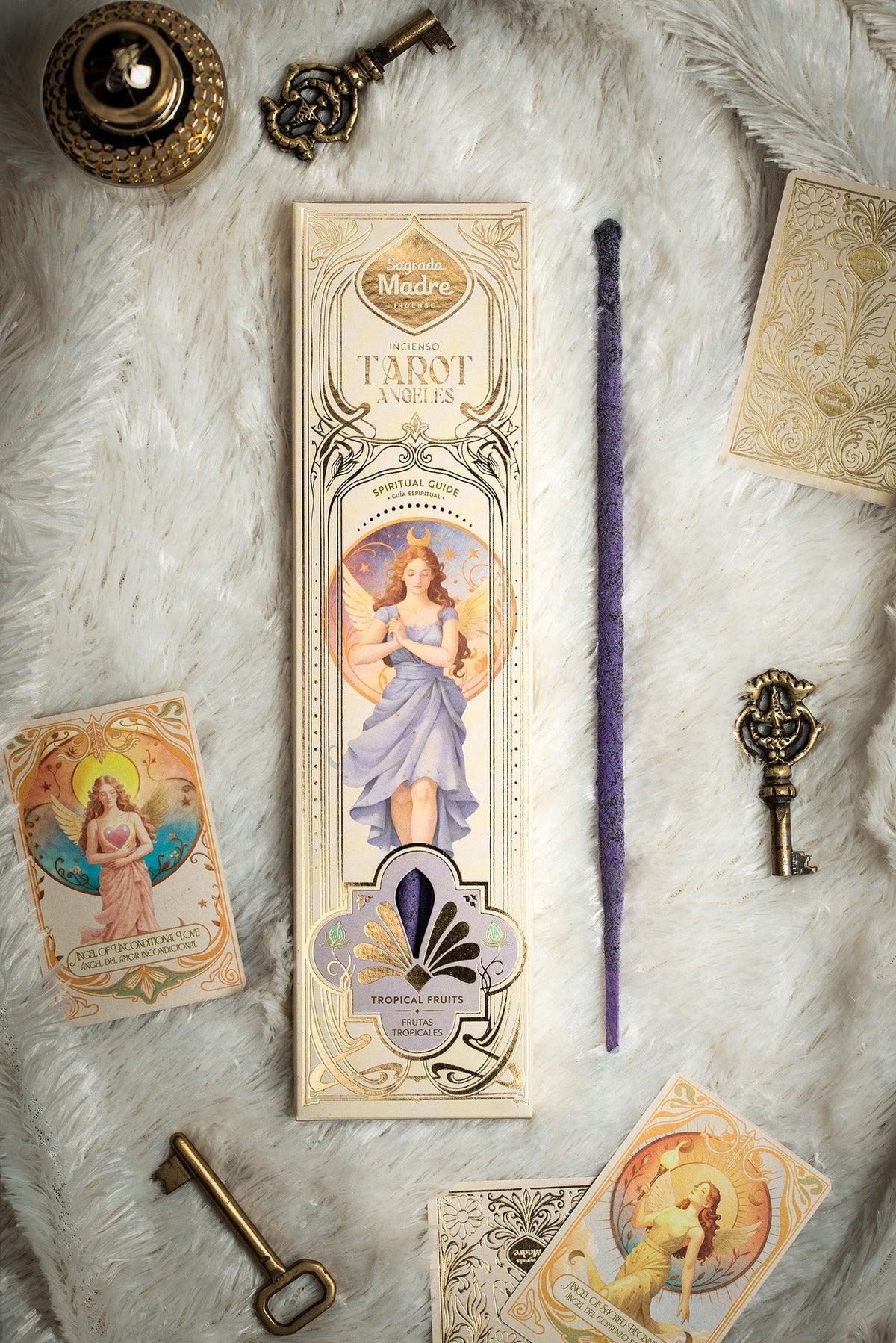 Sagrada Madre wierook, Tarot Angels Spirituele Gids (25x6,5x1 cm)