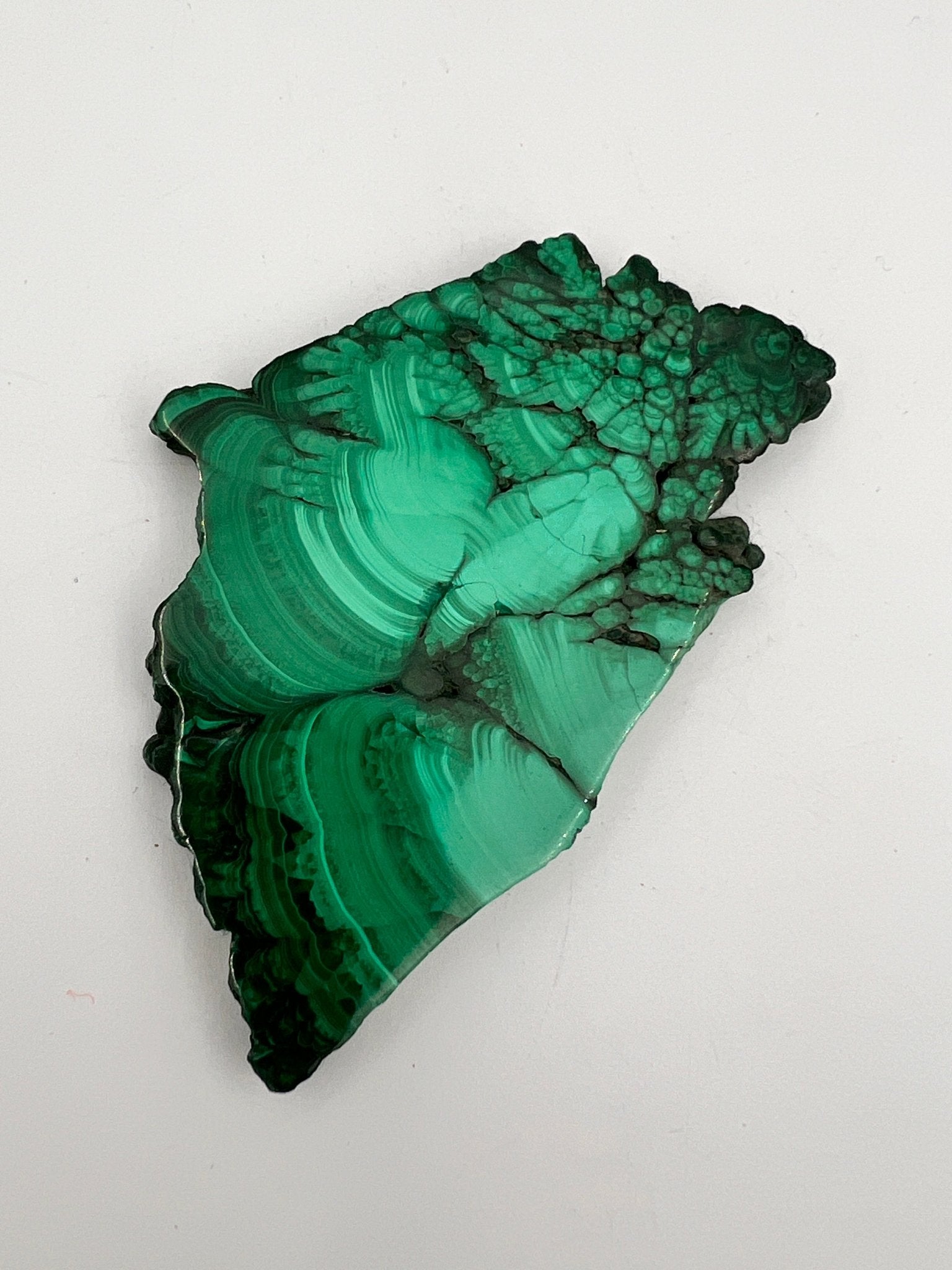 Malachit-Plättchen, 0,055 Gramm, von KEY LIME STORE