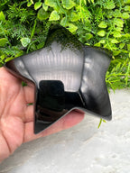 Zwarte Obsidiaan ster by KEY LIME STORE