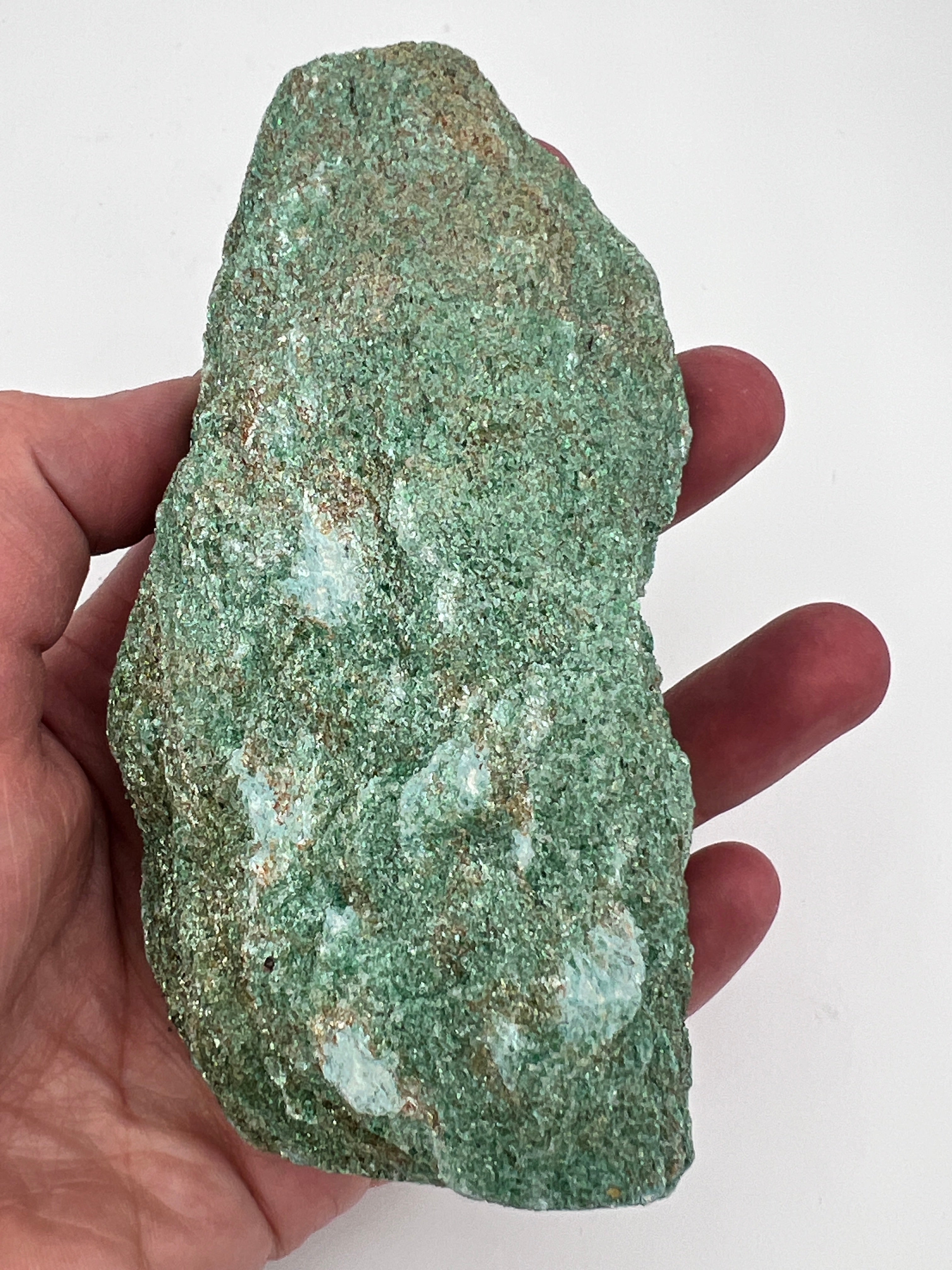 Fuchsiet ruw cut base