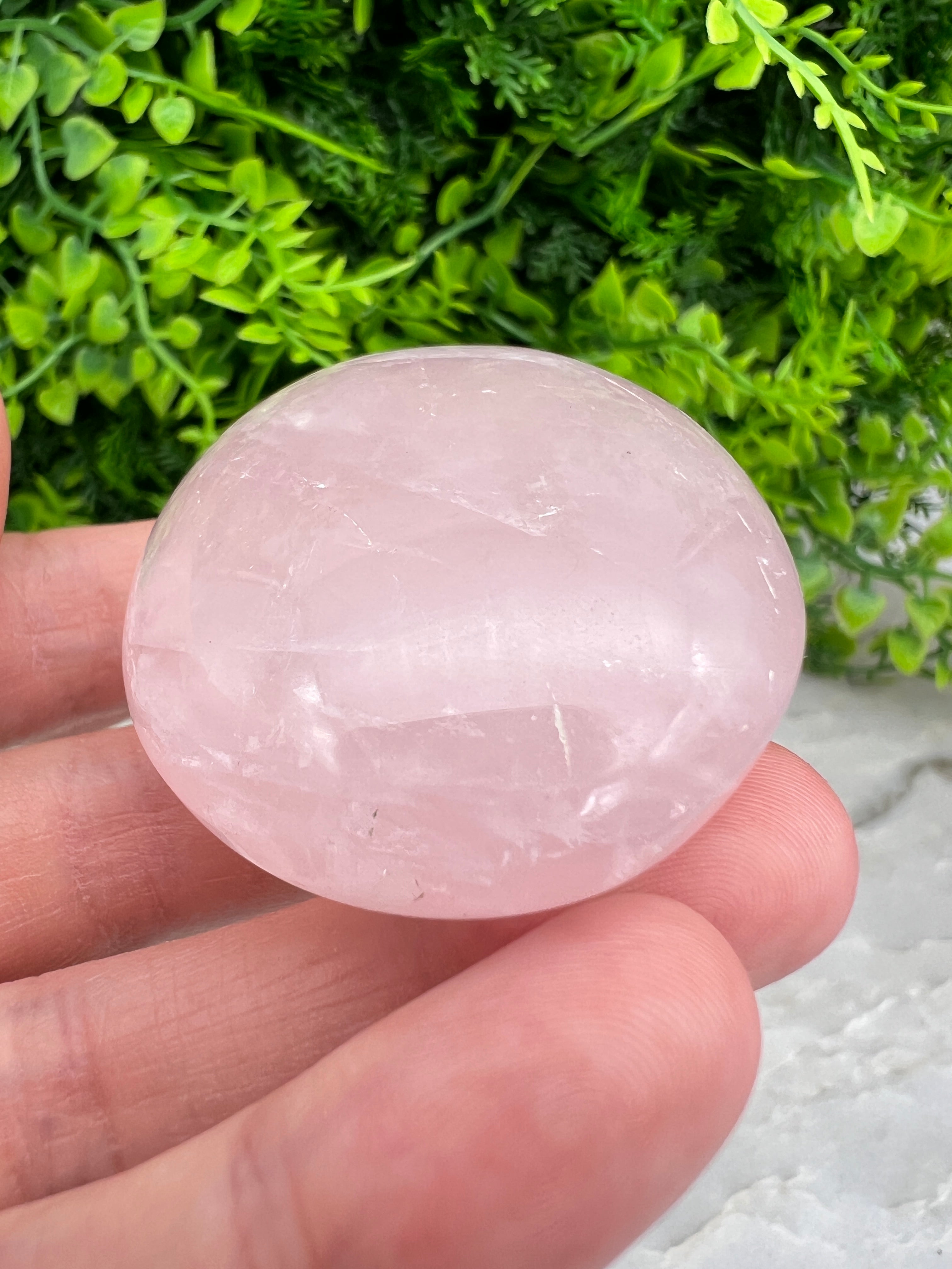 Pierre de quartz rose (6 cm)