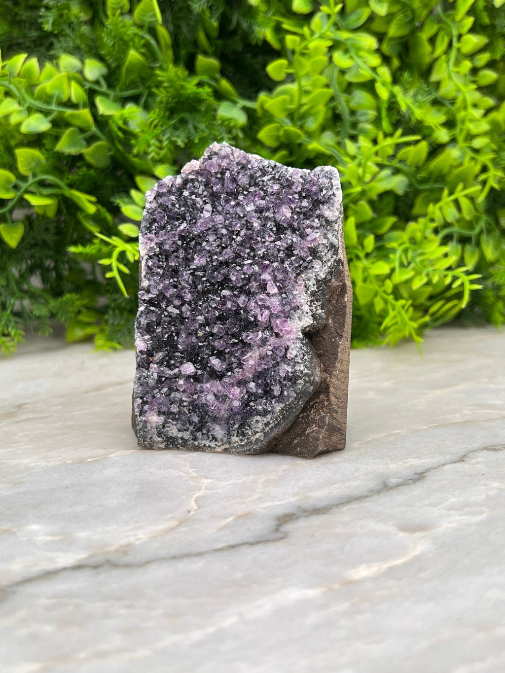 Amethist cluster cut base by KEY LIME STORE
