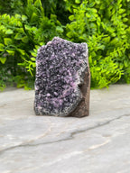 Amethist cluster cut base by KEY LIME STORE