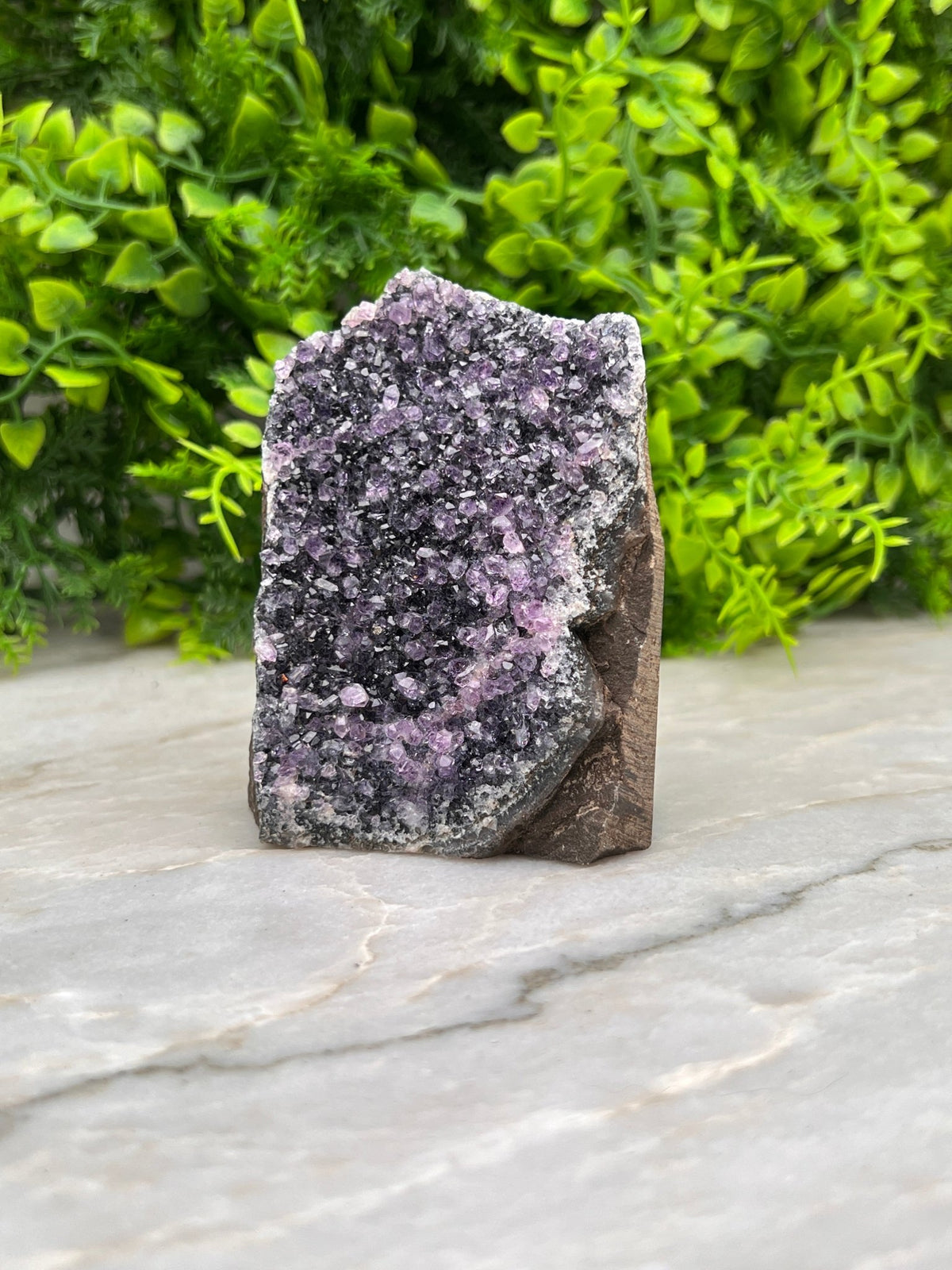 Amethist cluster cut base by KEY LIME STORE