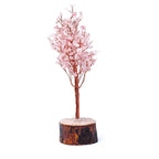 Rozenkwarts edelsteenboom (±23cm)