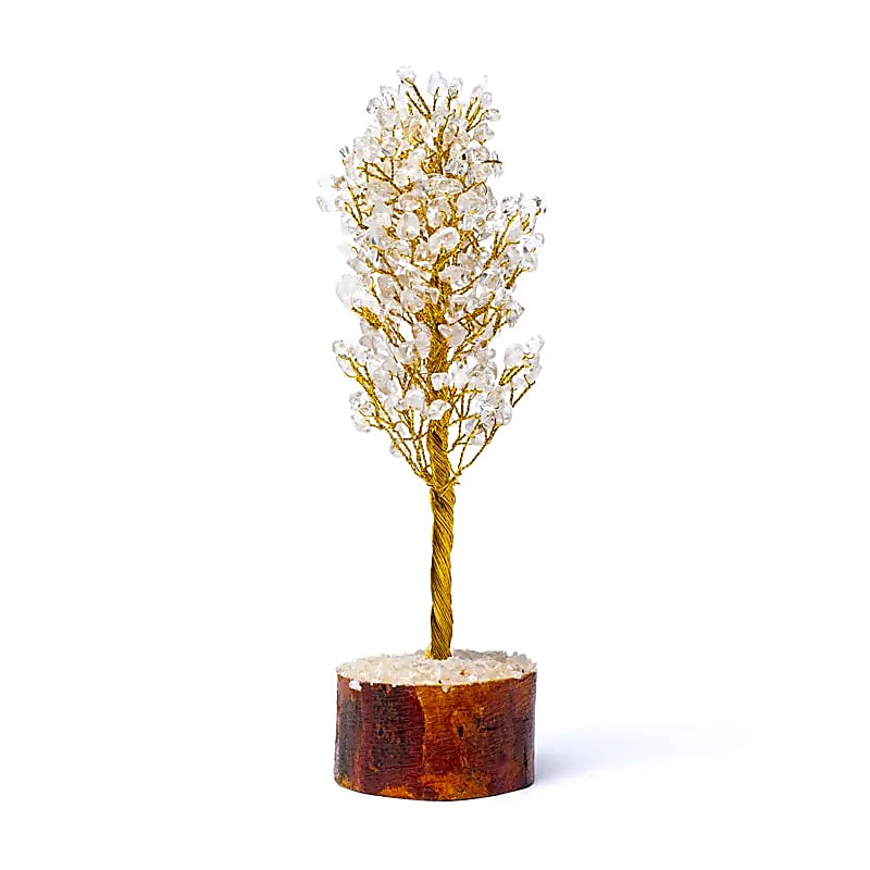 Edelsteenboom bergkristal (±23cm)