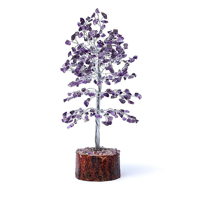 Amethyst Gemstone Tree, (±23 cm)