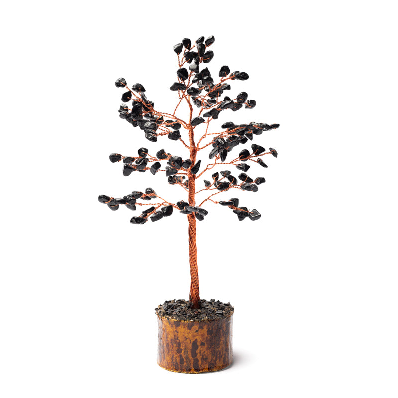 Black Tourmaline Gemstone Tree (18 cm)
