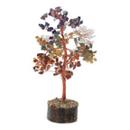 Chakra wensboom manifestatie met 20 wenskaartjes (23 cm)