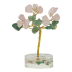 Edelsteenboom Aventurijn Rozenkwarts (8 cm)
