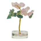 Edelsteenboom Aventurijn Rozenkwarts (8 cm)
