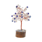 Edelsteenboom witte agaat Boze Oog (18 cm)