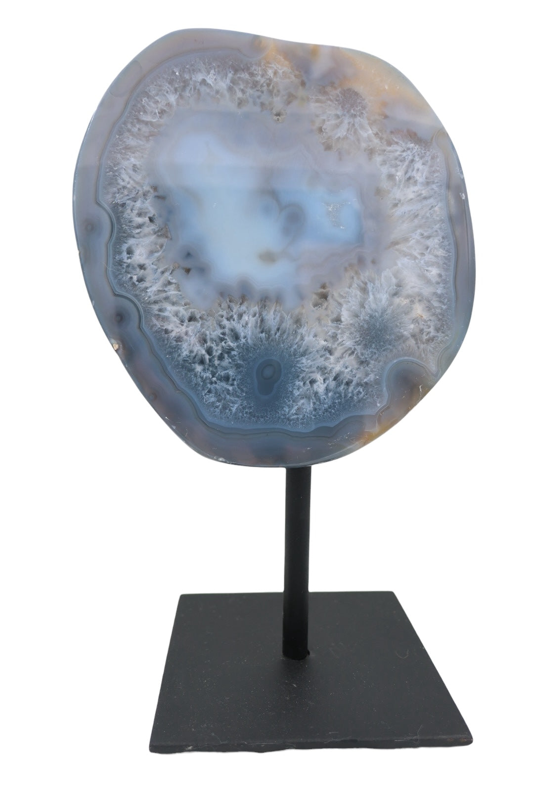 Halve agaat op standaard 1.450 kg