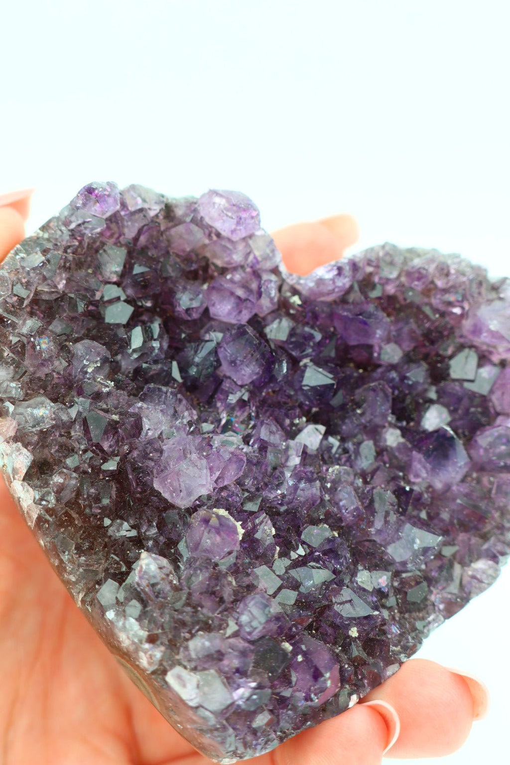 Amethyst-Herz 0,353 kg von KEY LIME STORE