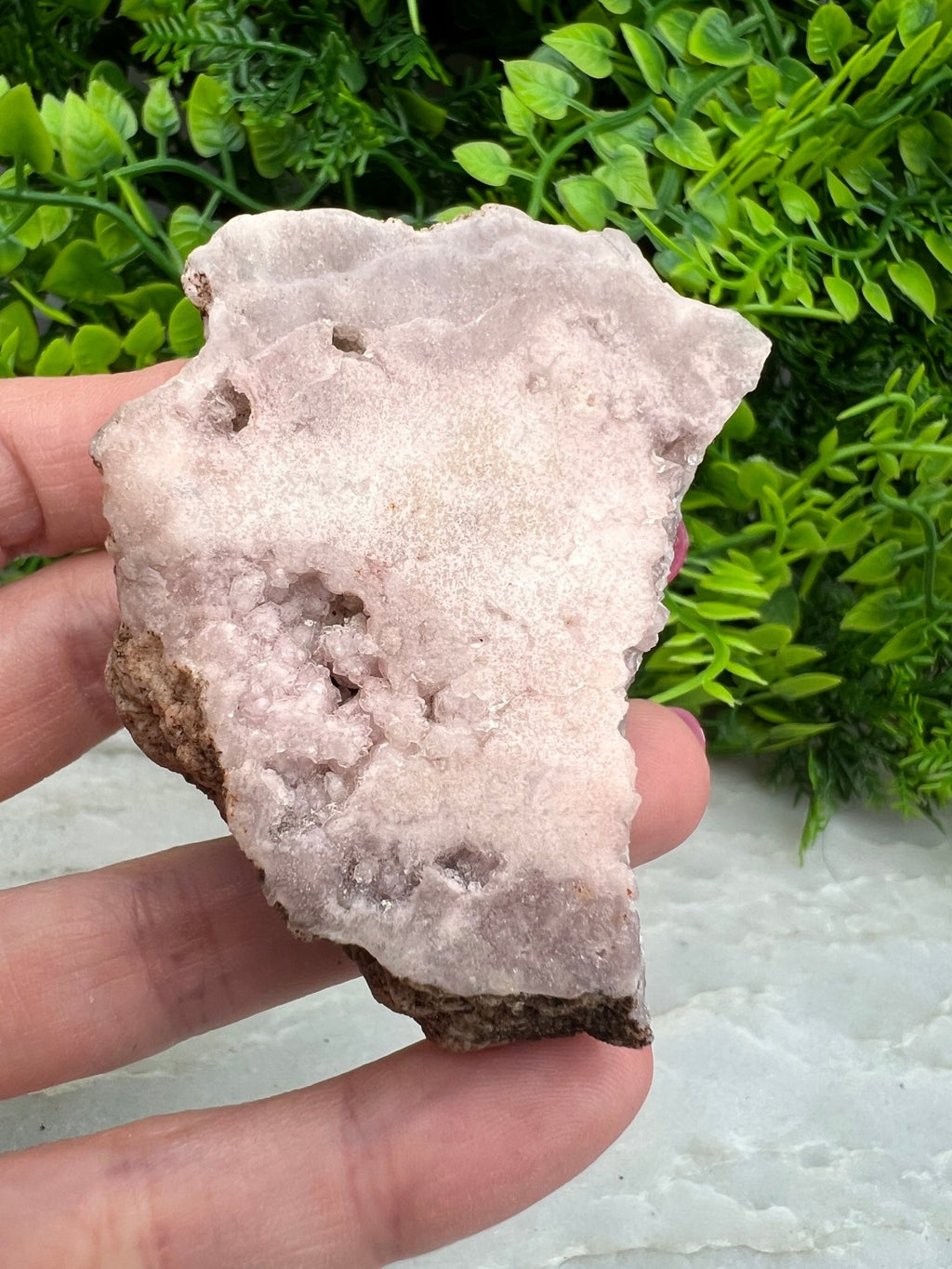 Rosa Amethyst-Cluster (6 cm) von KEY LIME STORE