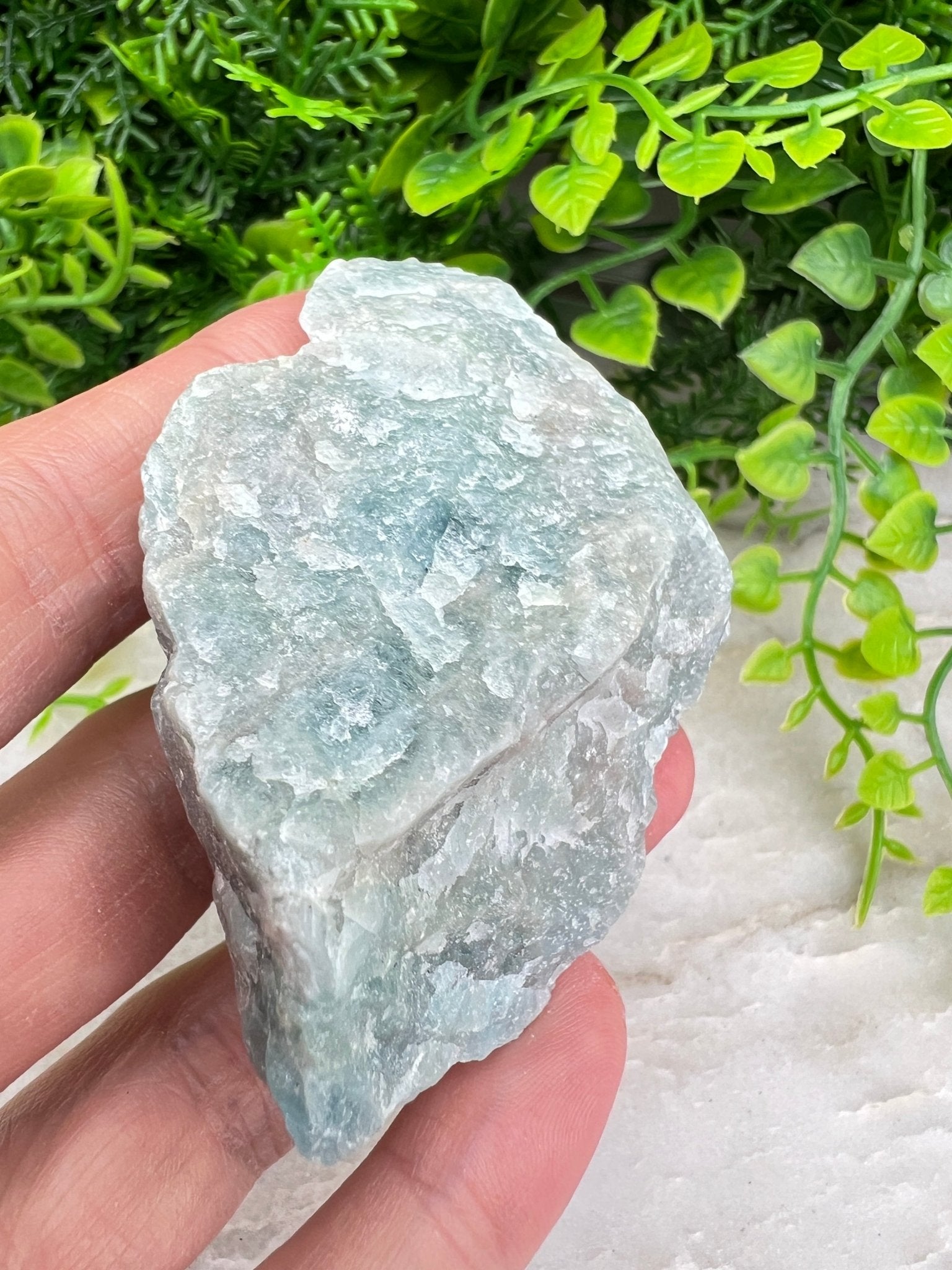 Aquamarin, roh (7 cm) von KEY LIME STORE