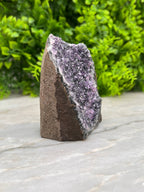 Amethist cluster cut base by KEY LIME STORE