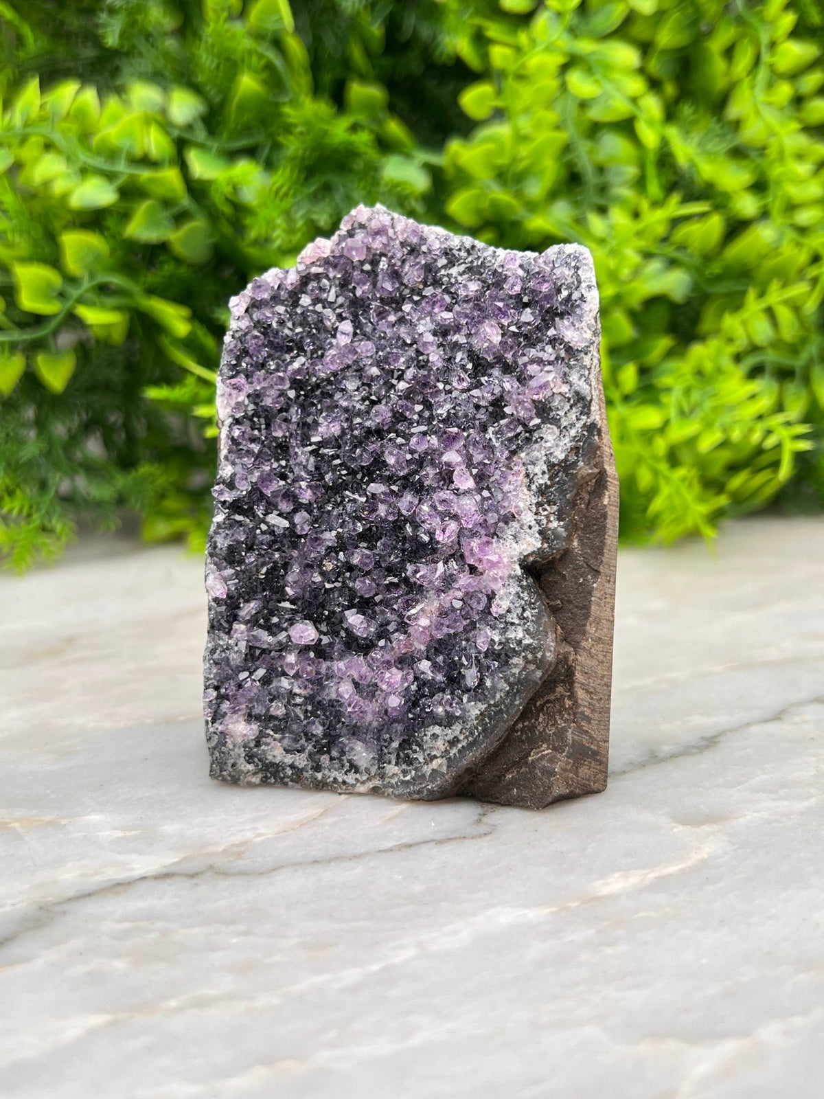 Amethist cluster cut base by KEY LIME STORE