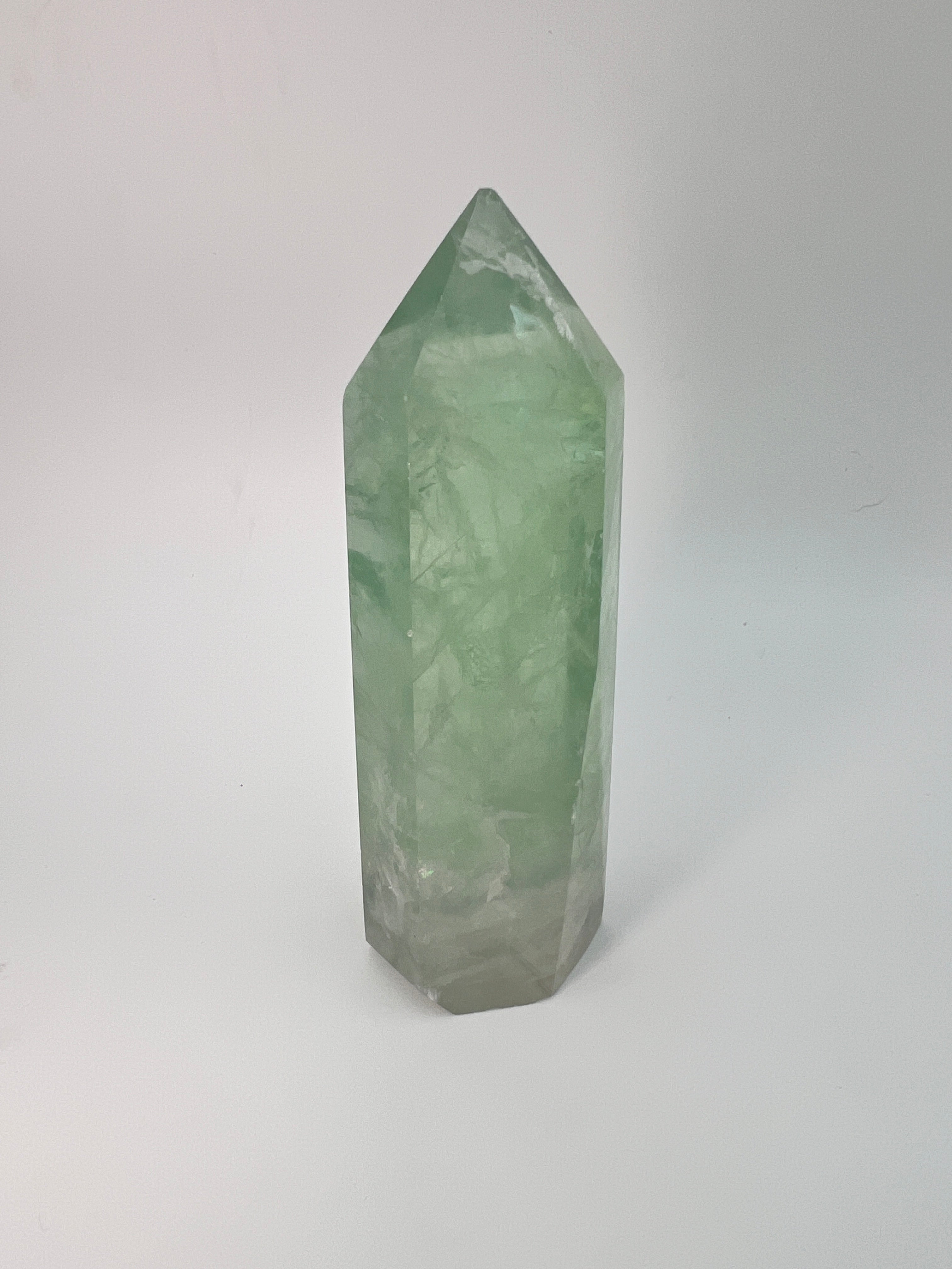 Groene fluoriet toren 0.258 kg